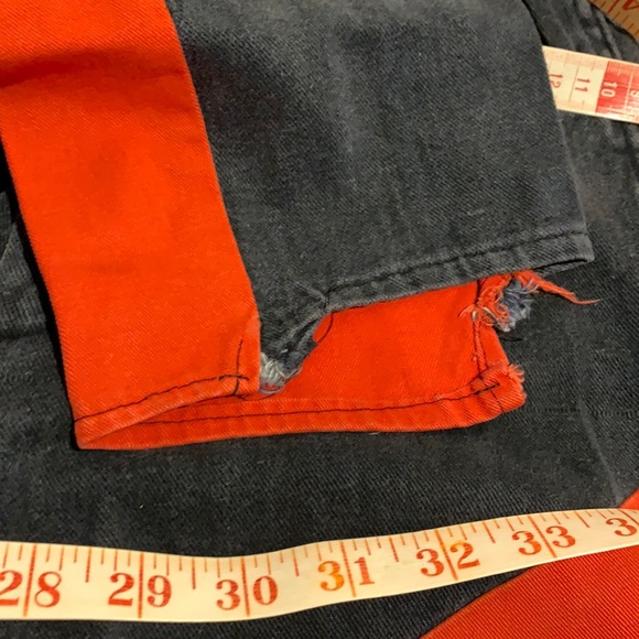 Nice vintage riders red and black denim jeans - Picture 7 of 16
